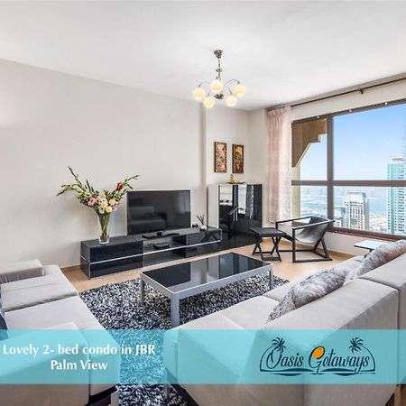 Lovely 2-Bed Condo In Jbr - 5 Mins From Beach - Palm View! Dubái Exterior foto